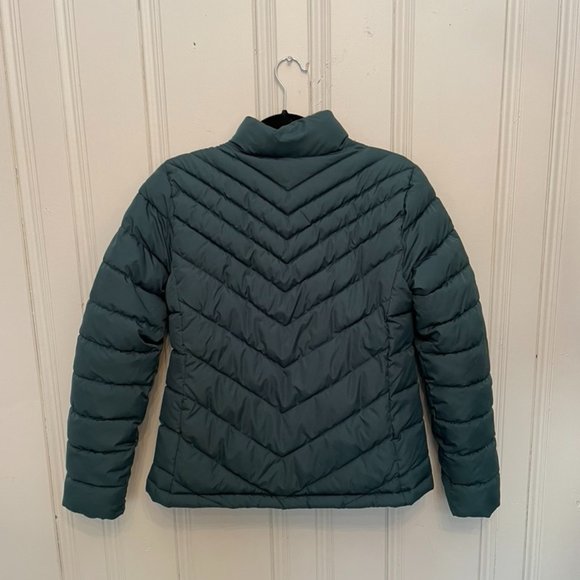 NWT Gap Factory Light Puffer Green Size Medium - Picture 2 of 3